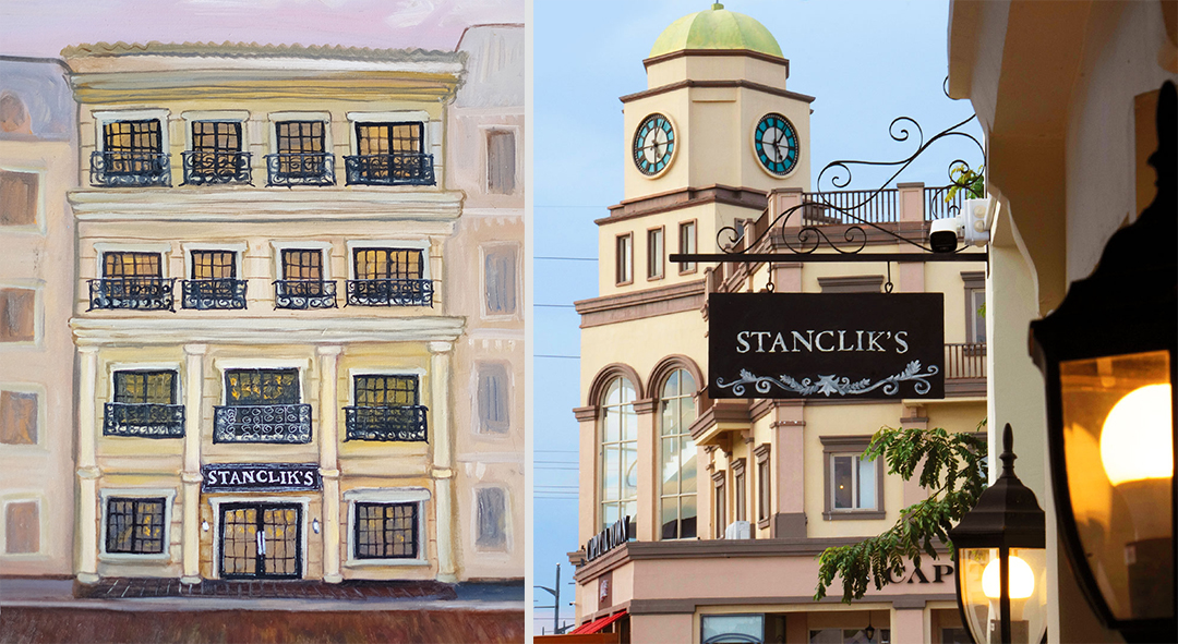 Stanclik's Painting and Stanclik's signage at Capital Town Pampanga